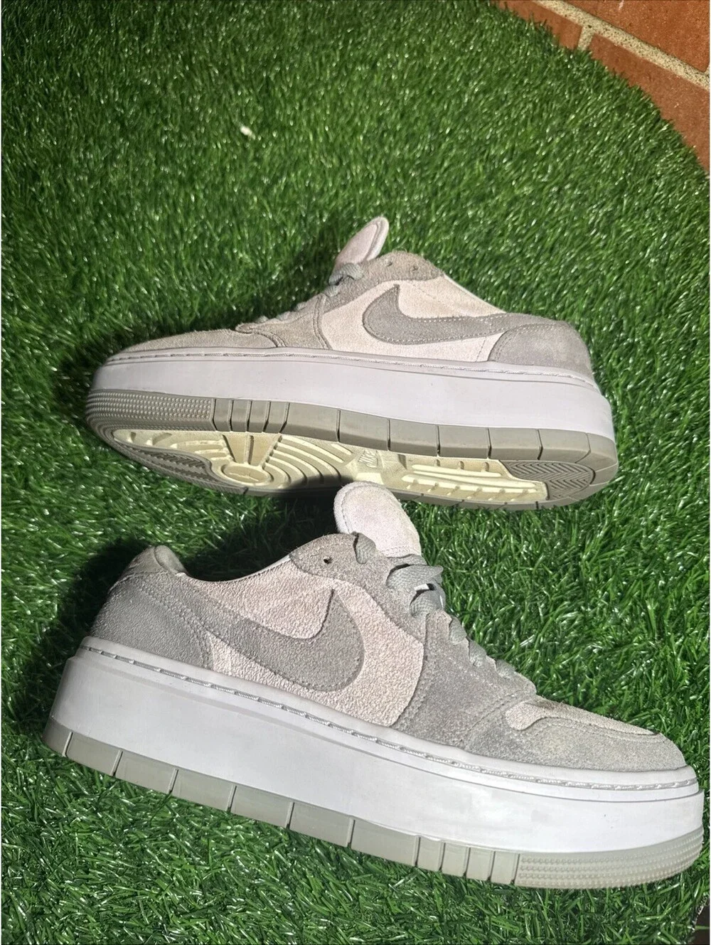 Women’s Nike Air Jordan 1 Elevate Low Stealth Titanium Size 9w 7.5M DH7004-005